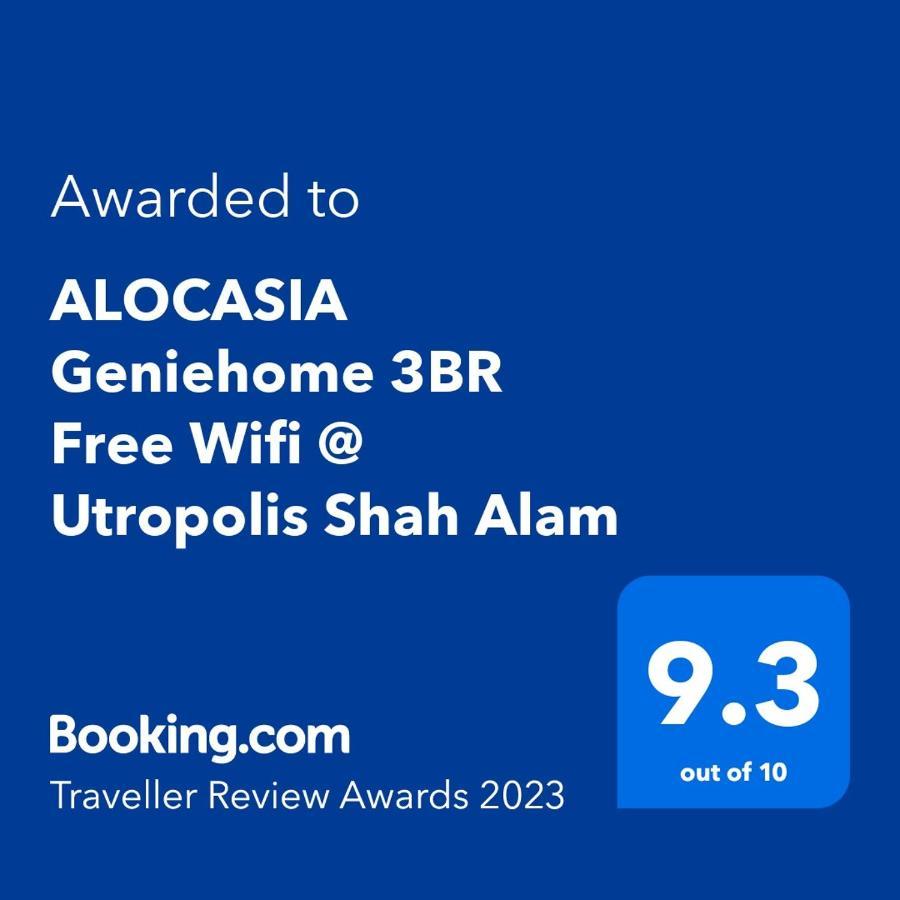 Alocasia Geniehome 3Br Free Wifi @ Utropolis Shah Alam Bagian luar foto